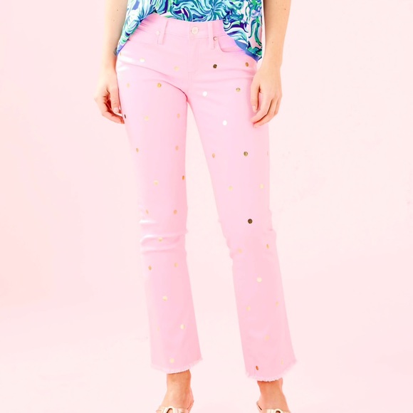Lilly Pulitzer Pants - NWT Lilly Pulitzer | South Ocean Crop Flare Jean